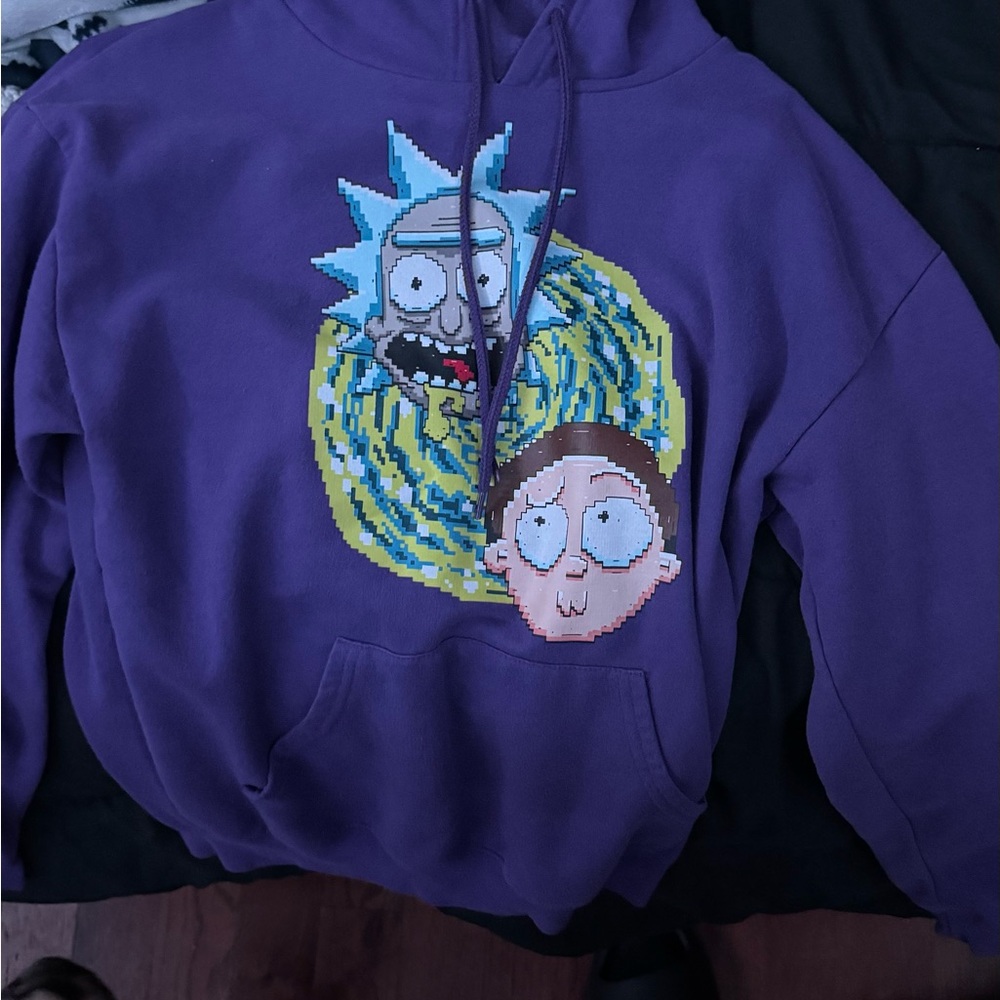 Rue21 Purple Graphic Hoodie
